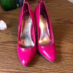 Pink heels
